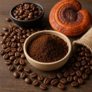 Ground & Whole Bean Mushroom Coffee