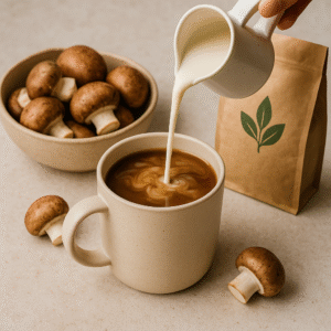 Mushroom Coffee Creamers